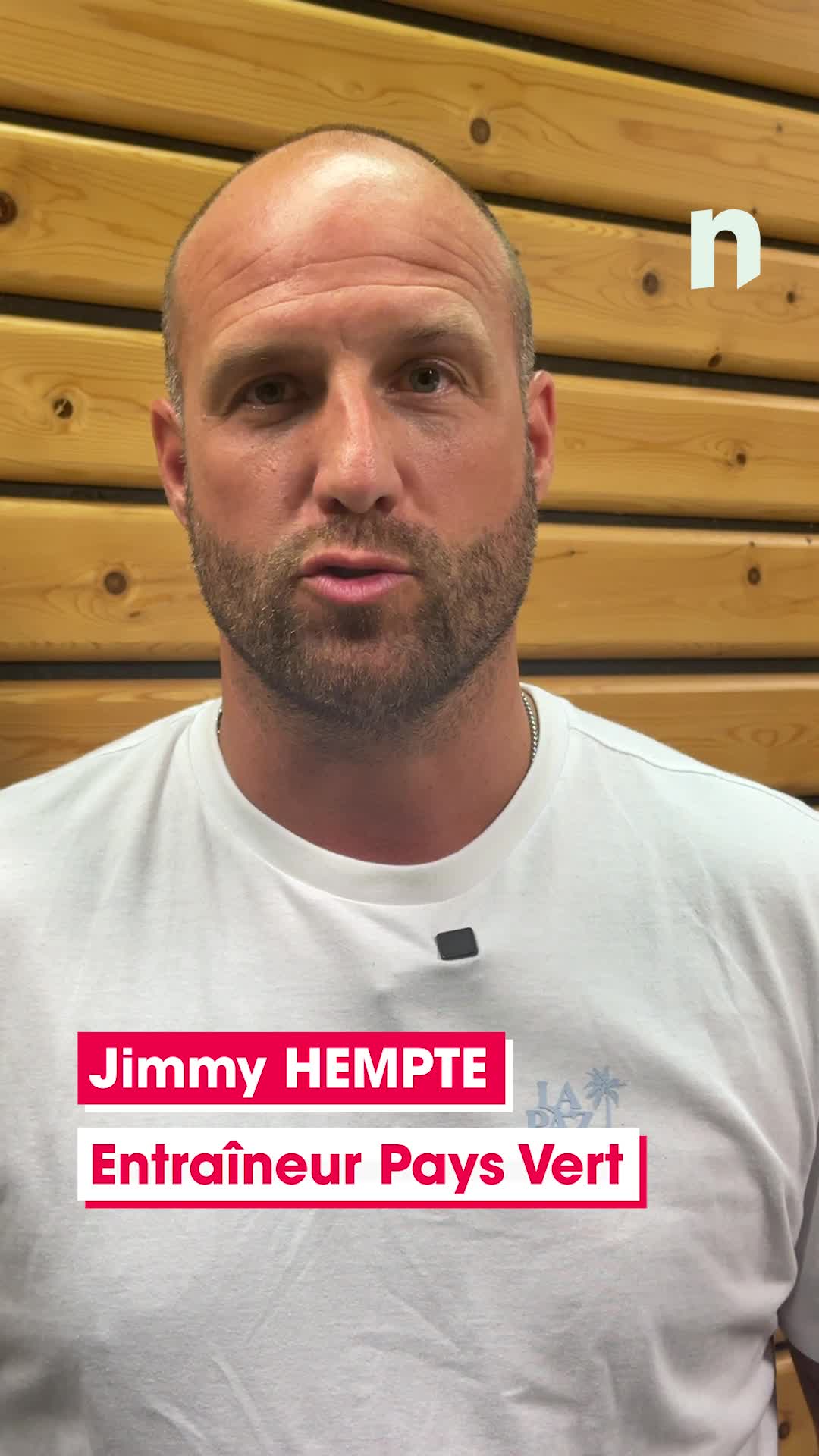 Jimmy Hempte avant la reprise du Pays Vert en D2 FFA ⚽️