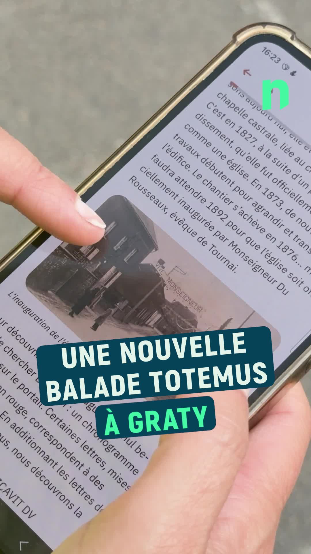Découvrez la nouvelle balade Totemus à Graty