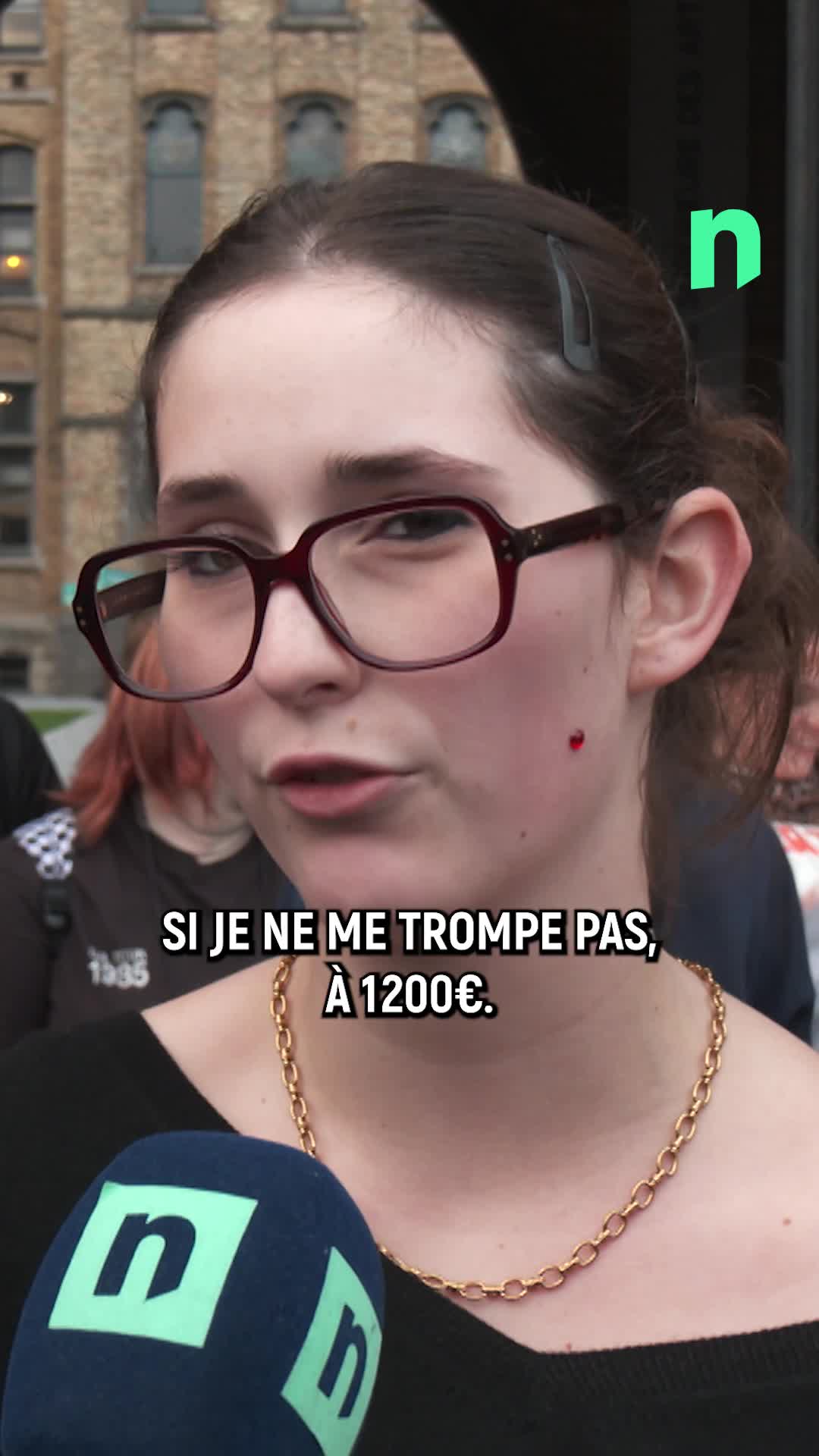 Deuxième jour de mobilisation à l\u0027Institut Saint-Luc de Tournai : les étudiants maintiennent leurs revendications