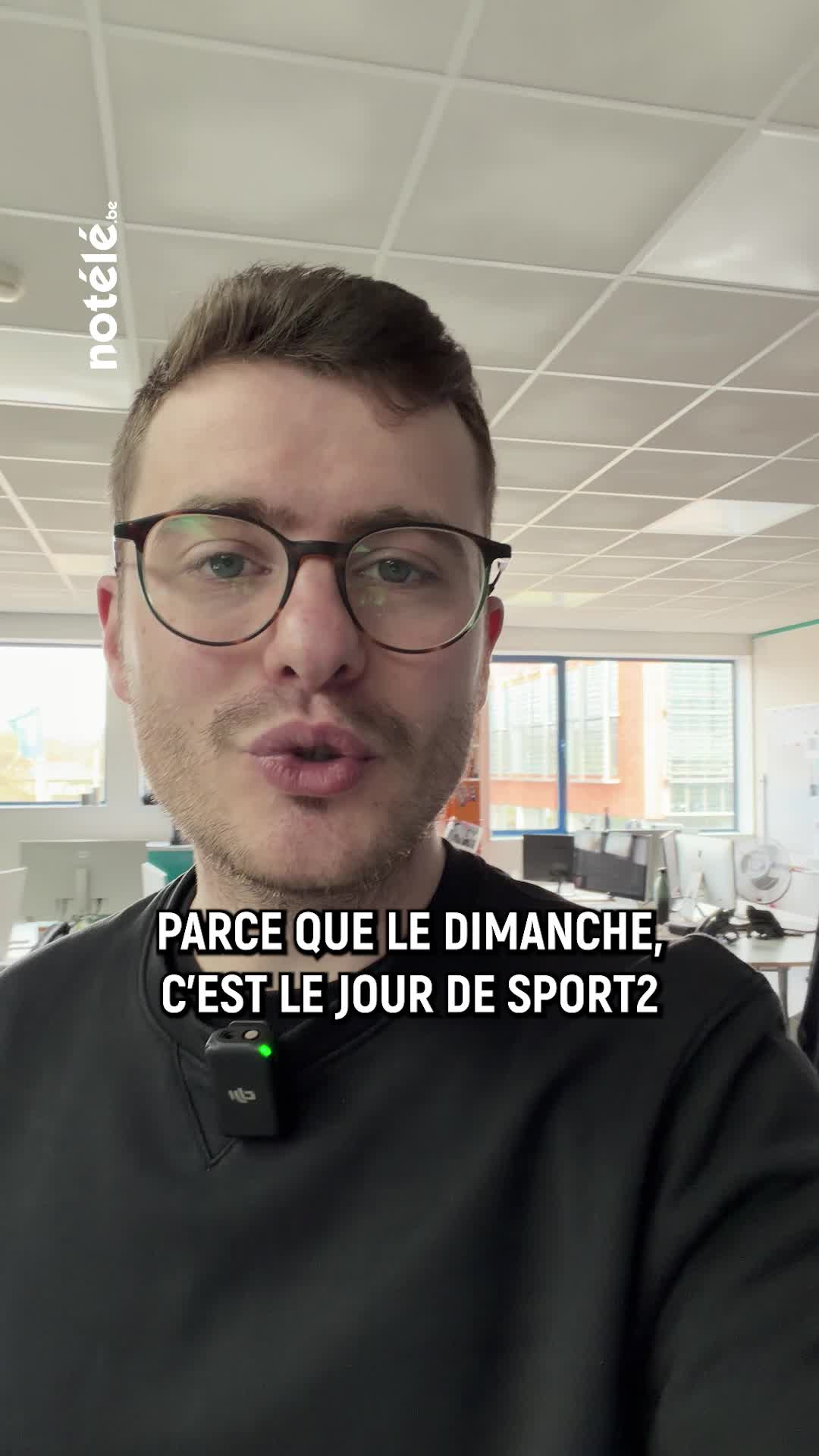 Mathias vous fait découvrir les coulisses de Sport2