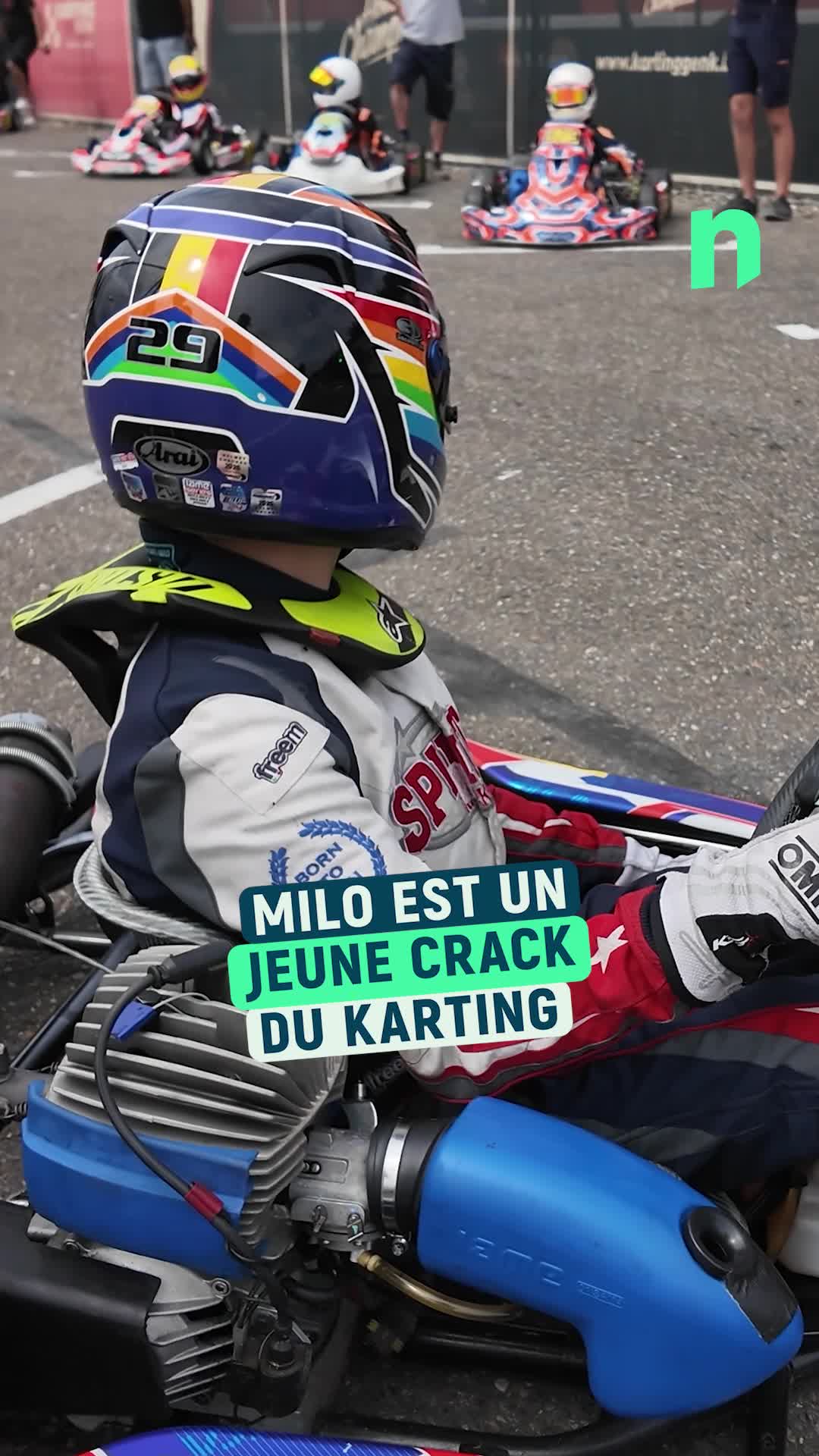 À seulement 10 ans\u002c Milo est déjà l\u0027un des grands espoirs belges du karting ! 🏁 Il parcourt la Belgique et l\u0027Europe avec un rêve en tête : piloter un jour une monoplace 🚘🥇