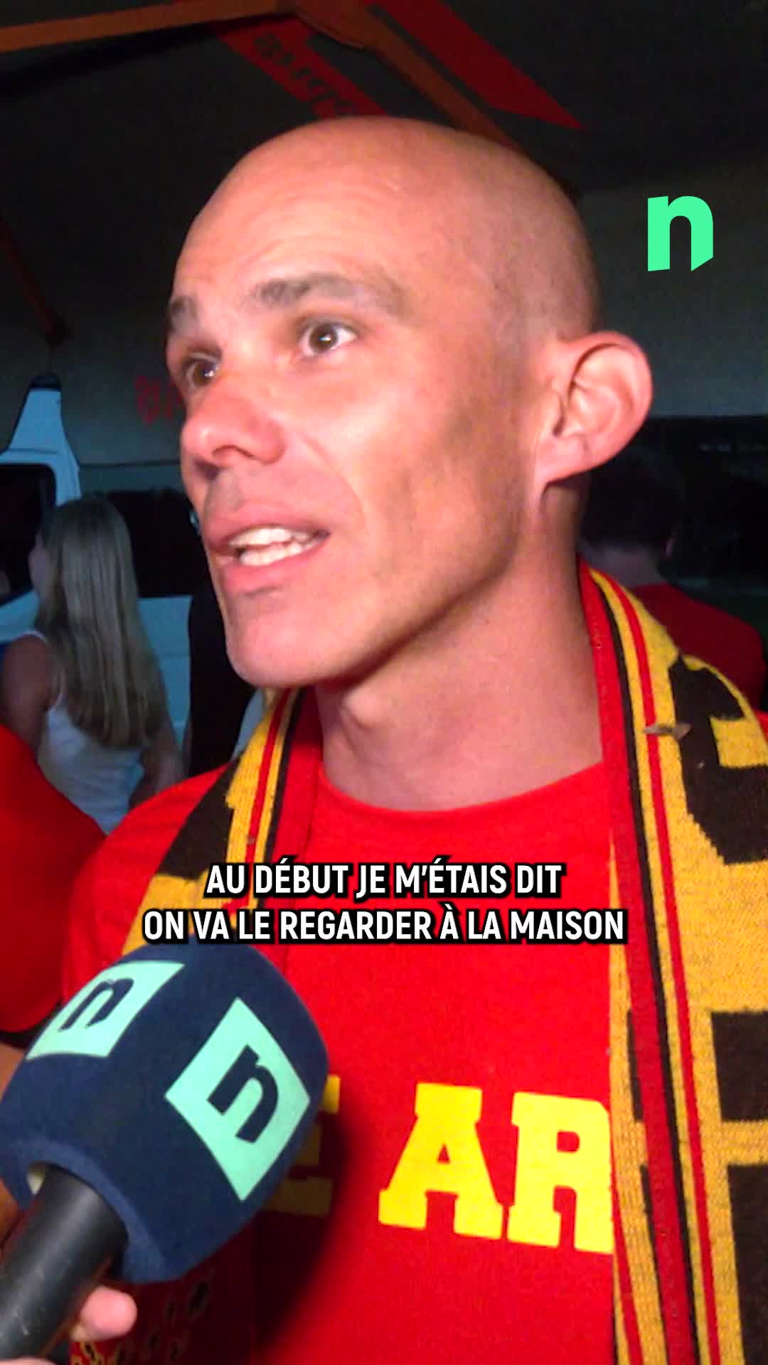 Ambiance dans les Fan Zones belges à Enghien et Tournai