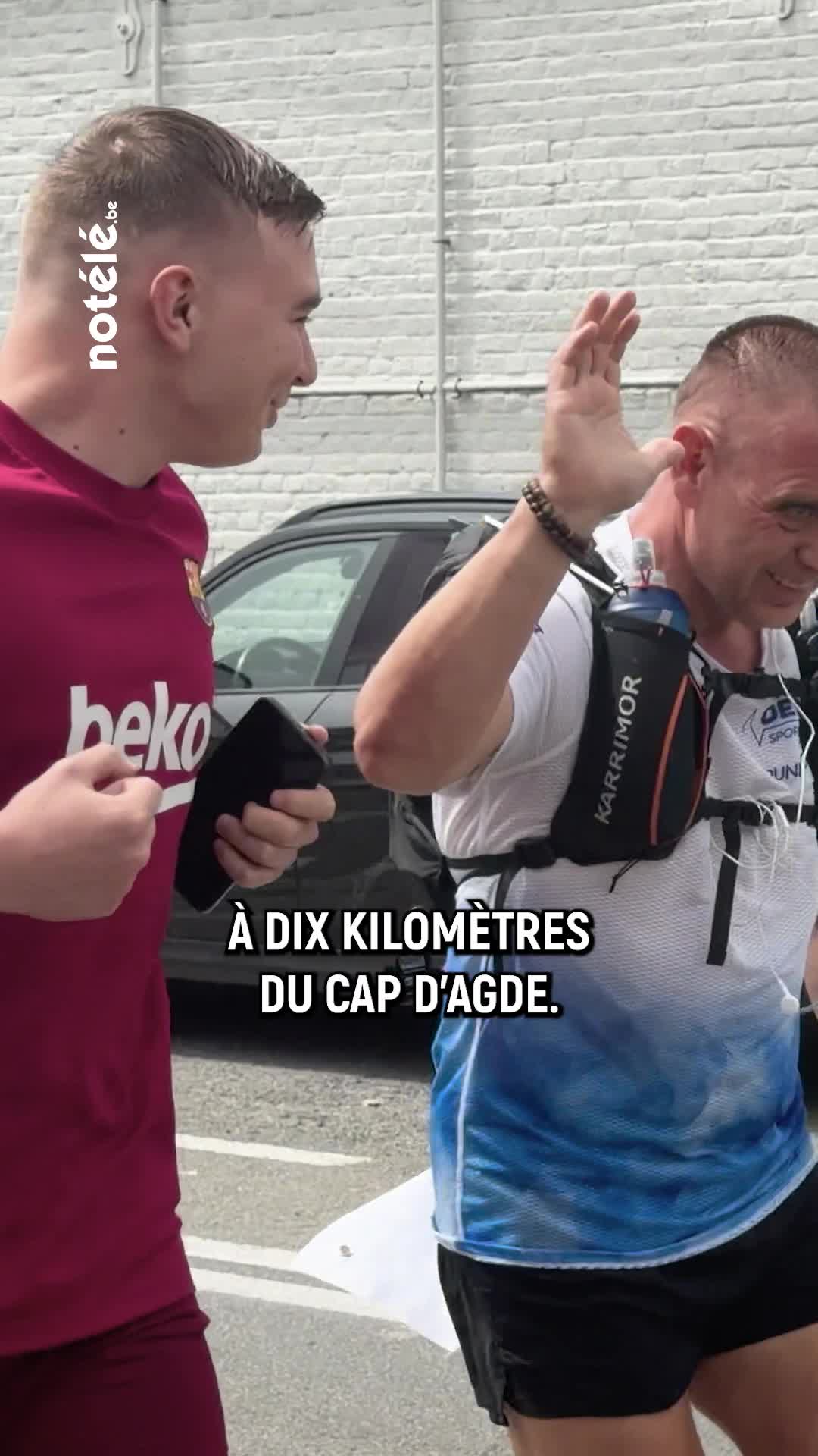 Christophe Sabbe s’est lancé dans un défi sportif de près 1200km