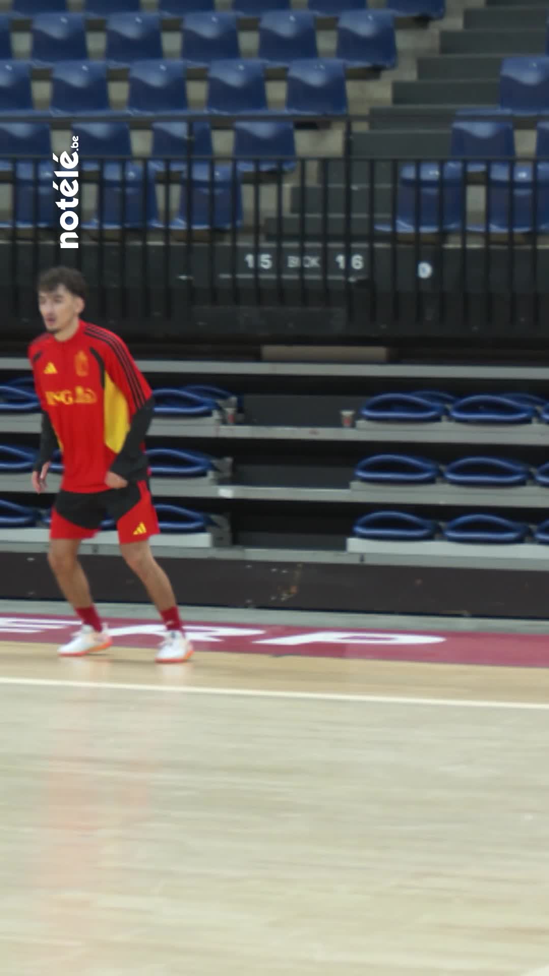 Pur produit de la Squadra Mouscron\u002c Vincenzo Morando fait aujourd\u0027hui partie de l\u0027équipe nationale belge de futsal