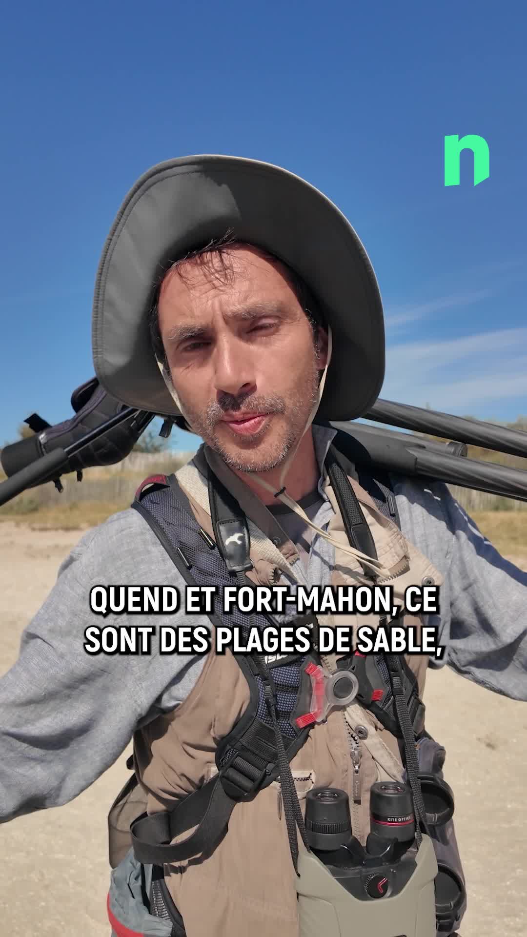 Maxime Marzi\u002c guide nature\u002c vous donne trois bonnes raisons d\u0027aller en Baie de Somme cet été 🚶‍♀️