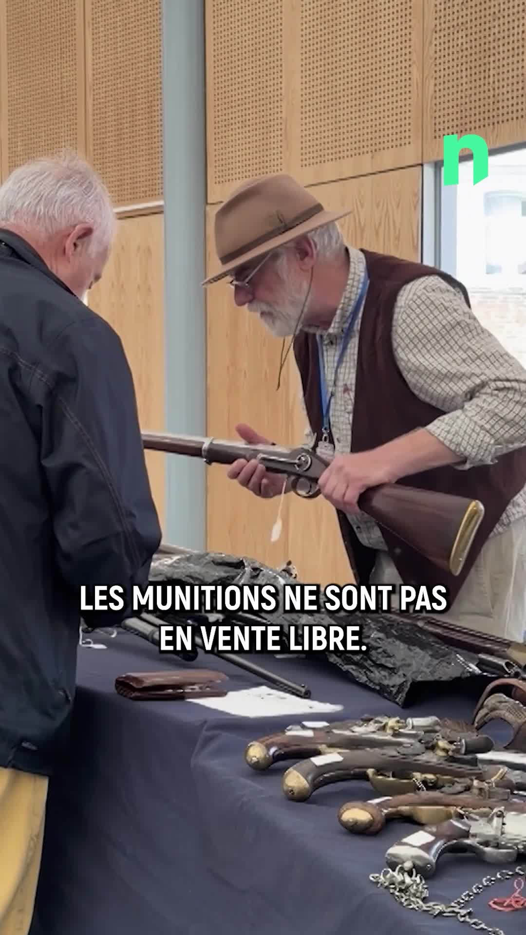 Salon des armes anciennes à Enghien