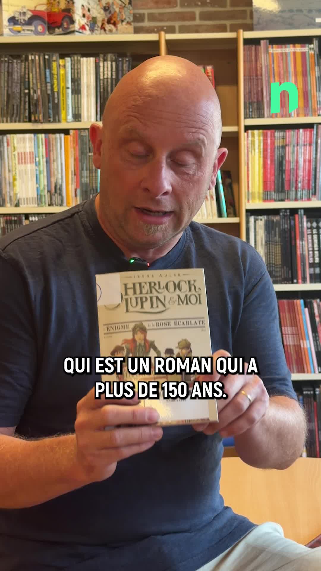 📚Sherlock Holmes\u002c une BD avec un vampire et un prof obligé de travailler à l\u0027usine : la bibliothèque de Brunehaut vous livre ses 3 coups de coeur lecture de l\u0027été ❤️