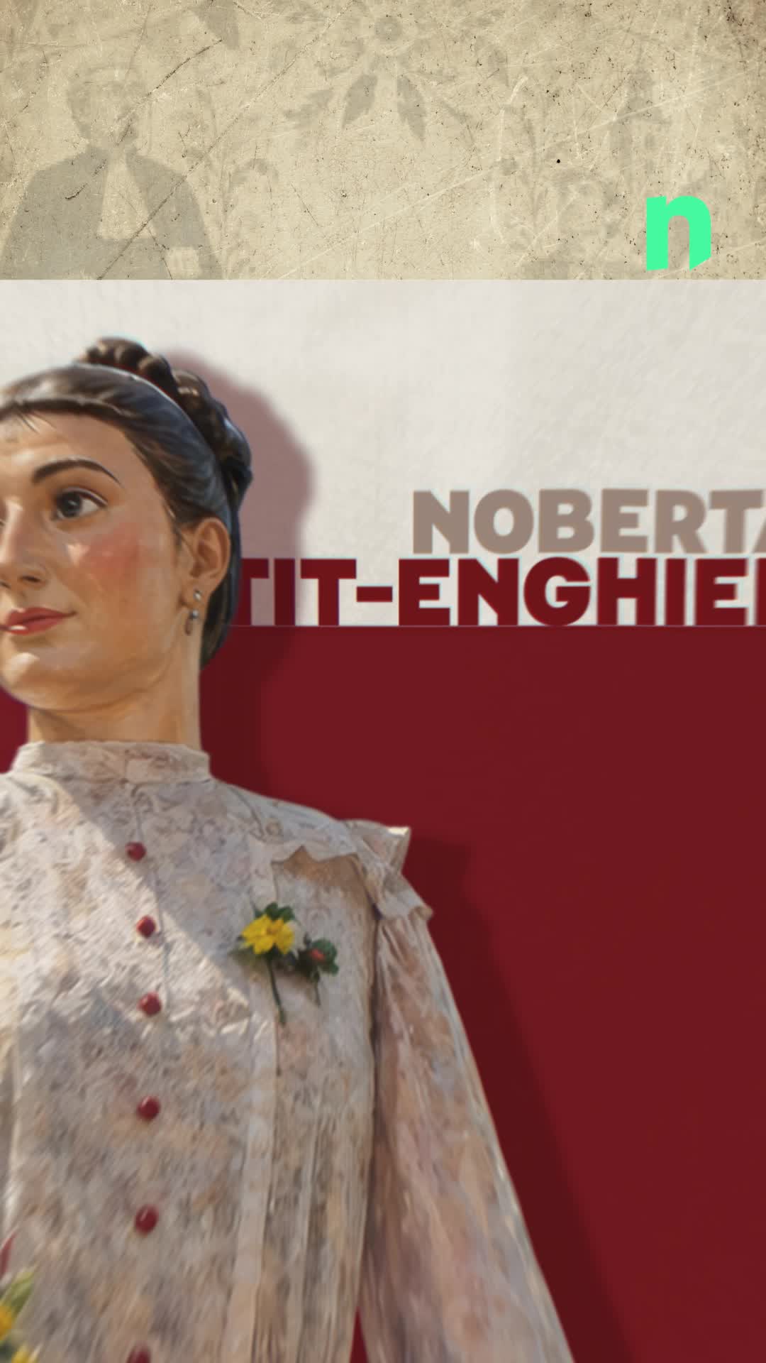 Découvrez le géant Norberta de la ducasse Saint-Sauveur de Petit-Enghien