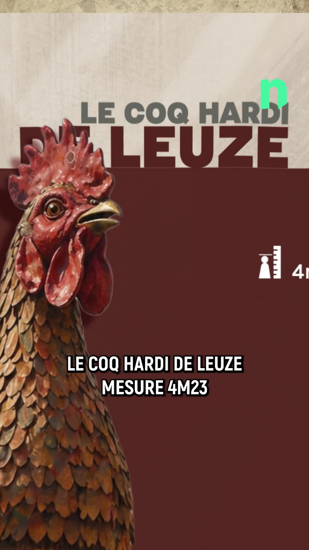 Découvrez le géant Coq Hardi\u002c qui sera de sortie à Bon-Air en Fête