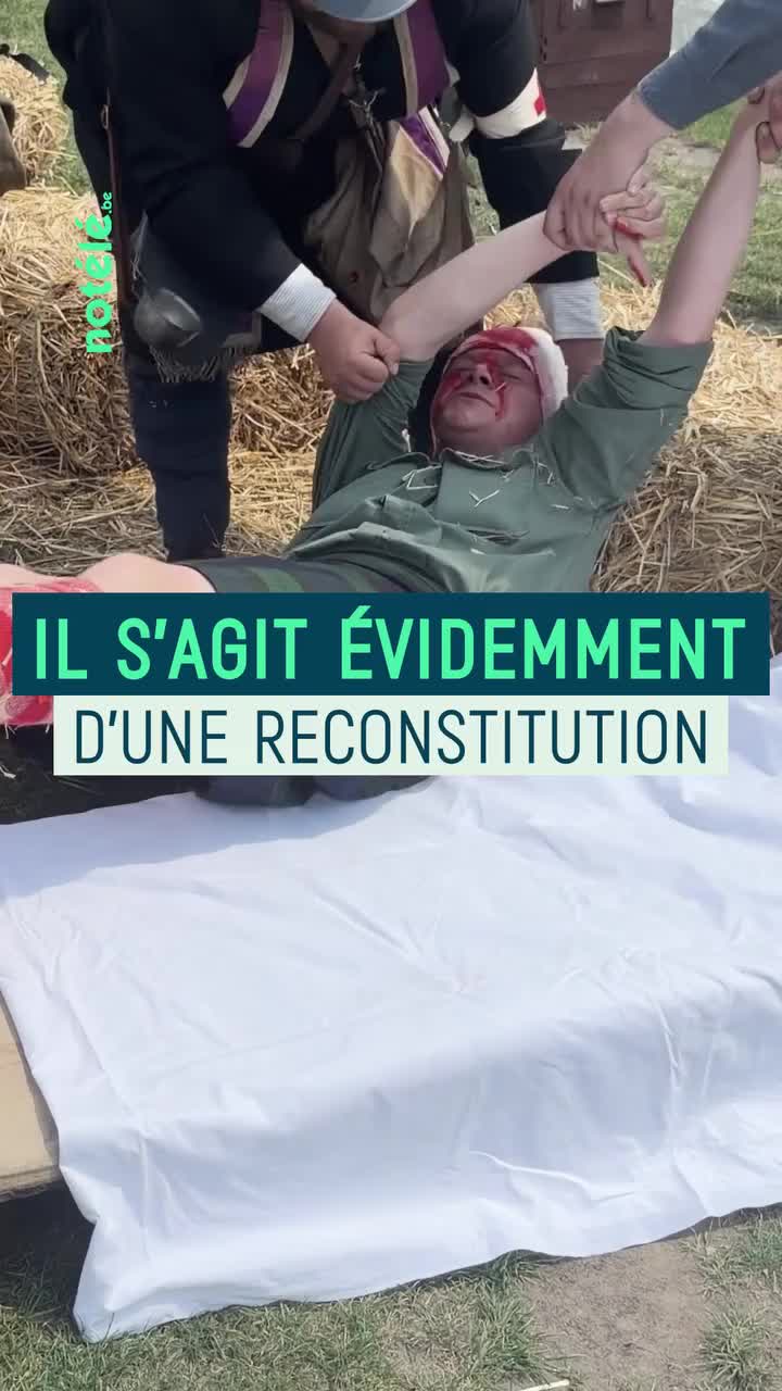 À Stambruges\u002c plusieurs groupes de reconstitution se sont réunis pour faire revivre l’histoire de la Première Guerre mondiale\u002c avec un focus particulier sur la médecine de guerre et le travail des soignants au combat.