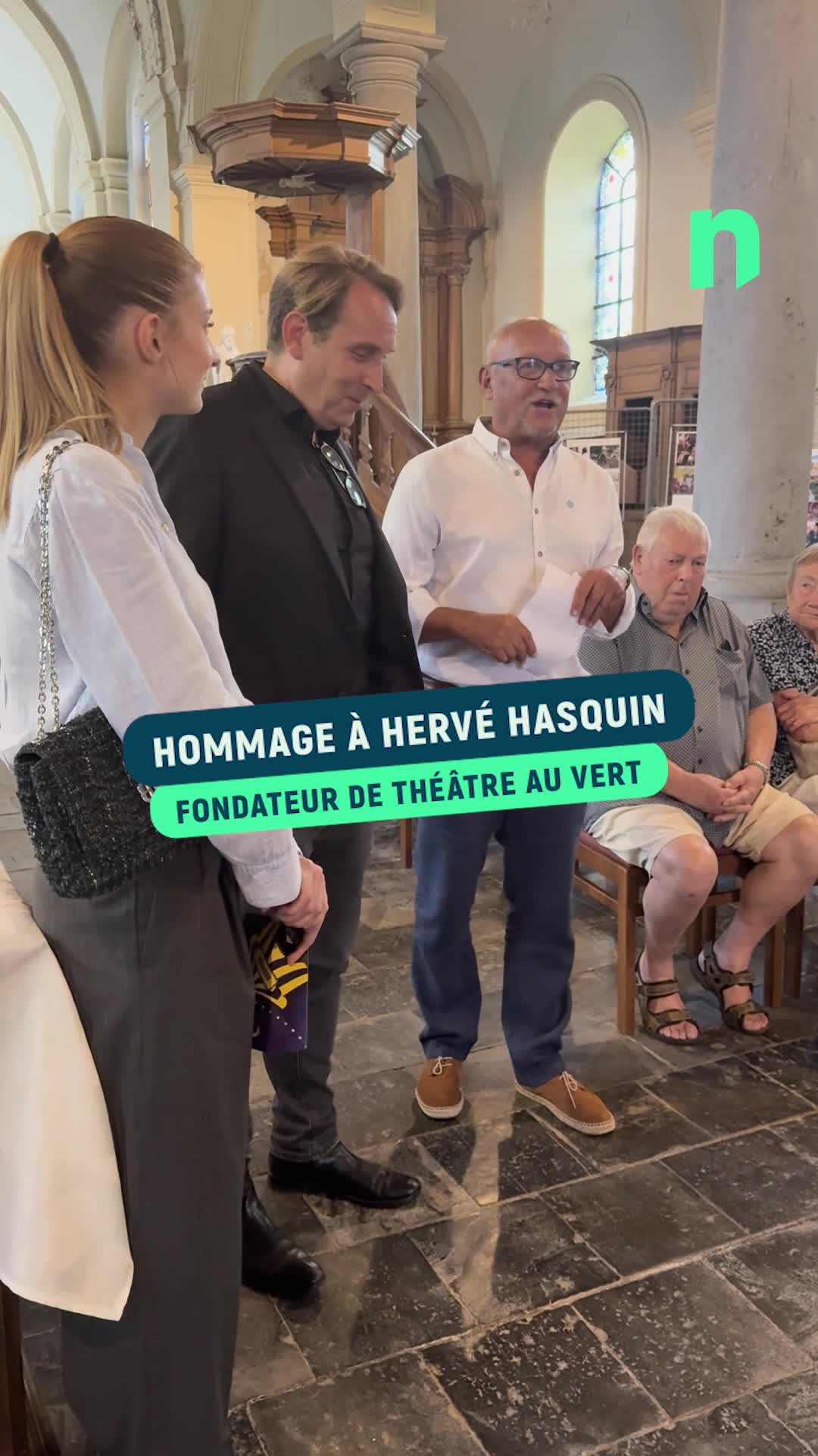 Théâtre au Vert rend hommage à Hervé Hasquin