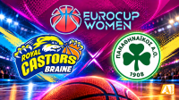 Basket - Eurocup : Castor Braine - Panathinaïkós