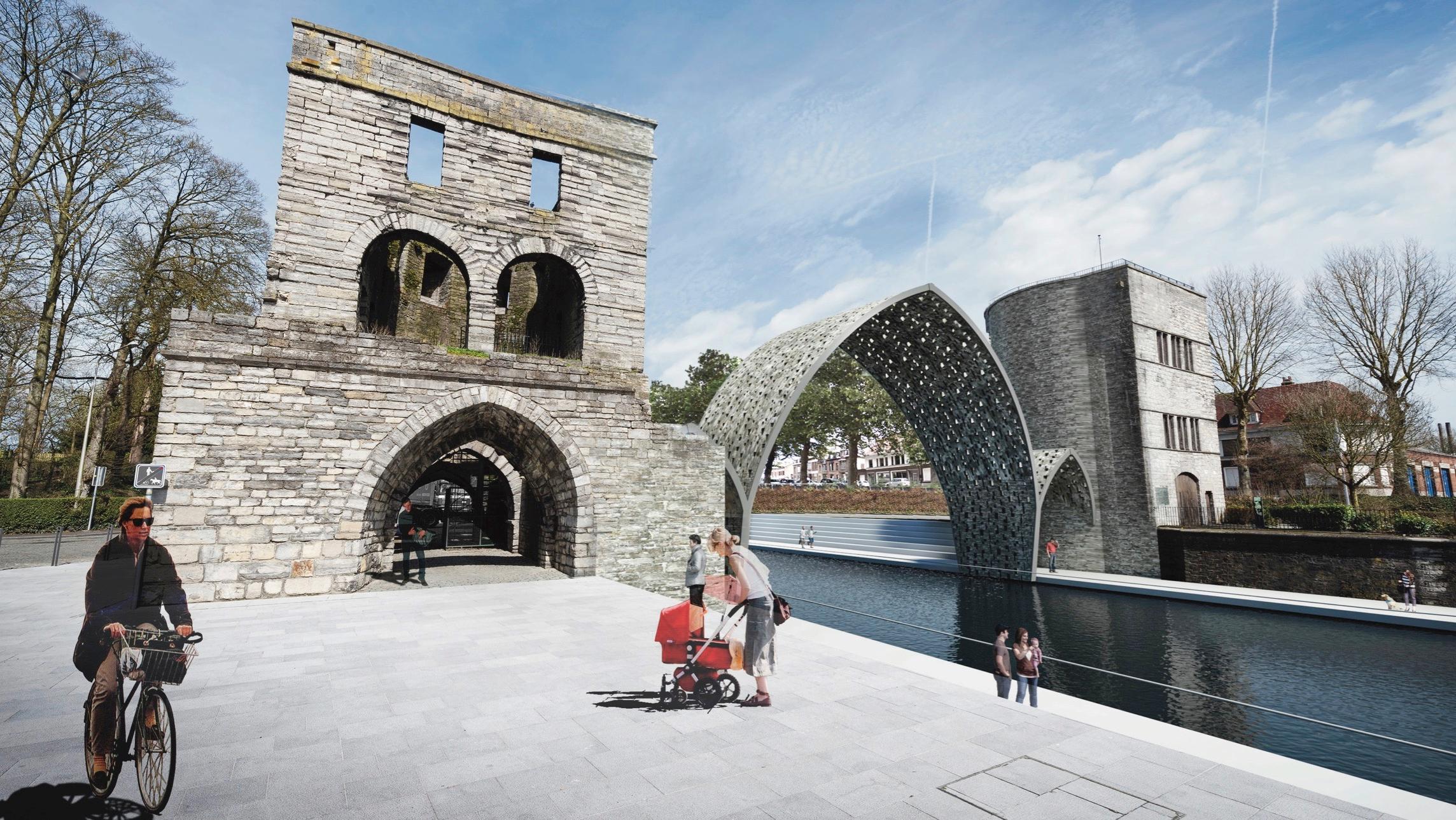 Tournai : voici le futur Pont des Trous