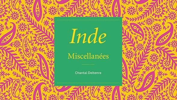 Un nouveau livre sur l'Inde pour Chantal Deltenre