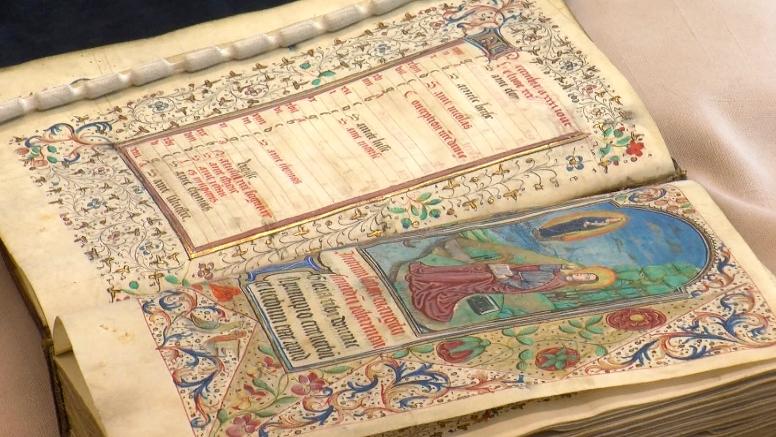 Un livre exceptionnel dans les collections tournaisiennes
