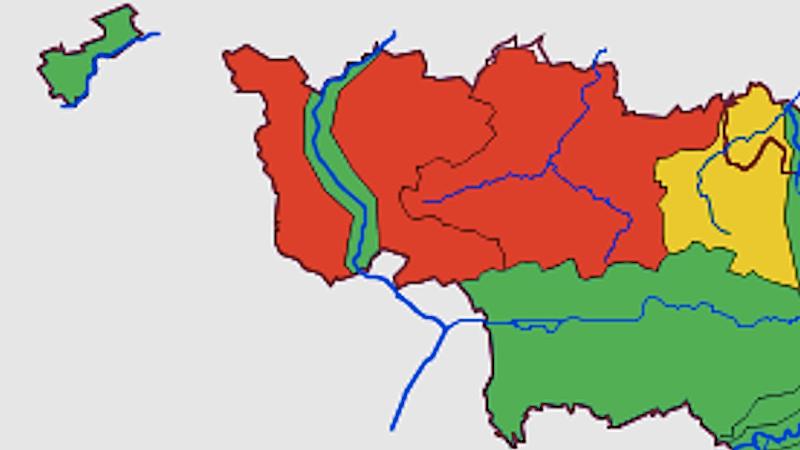 Alerte de crue déclenchée