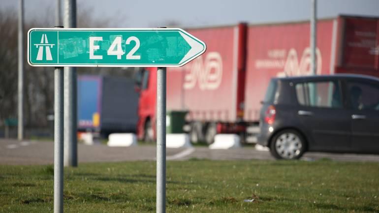 Travaux sur l’E42