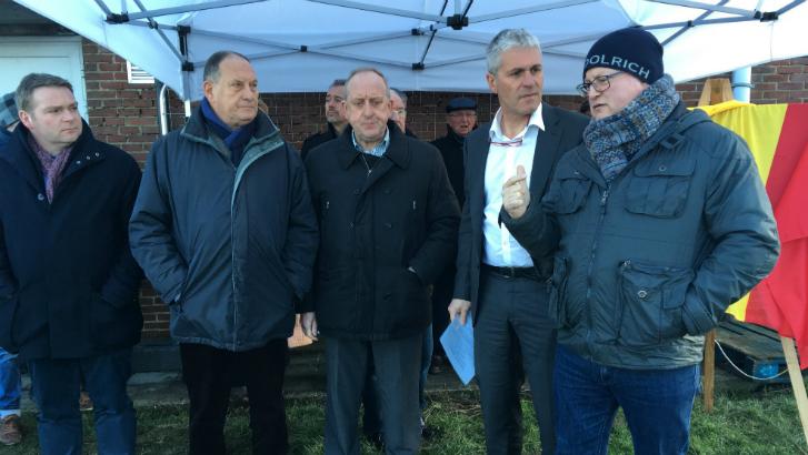 Le ministre Furlan en visite sportive à Frasnes