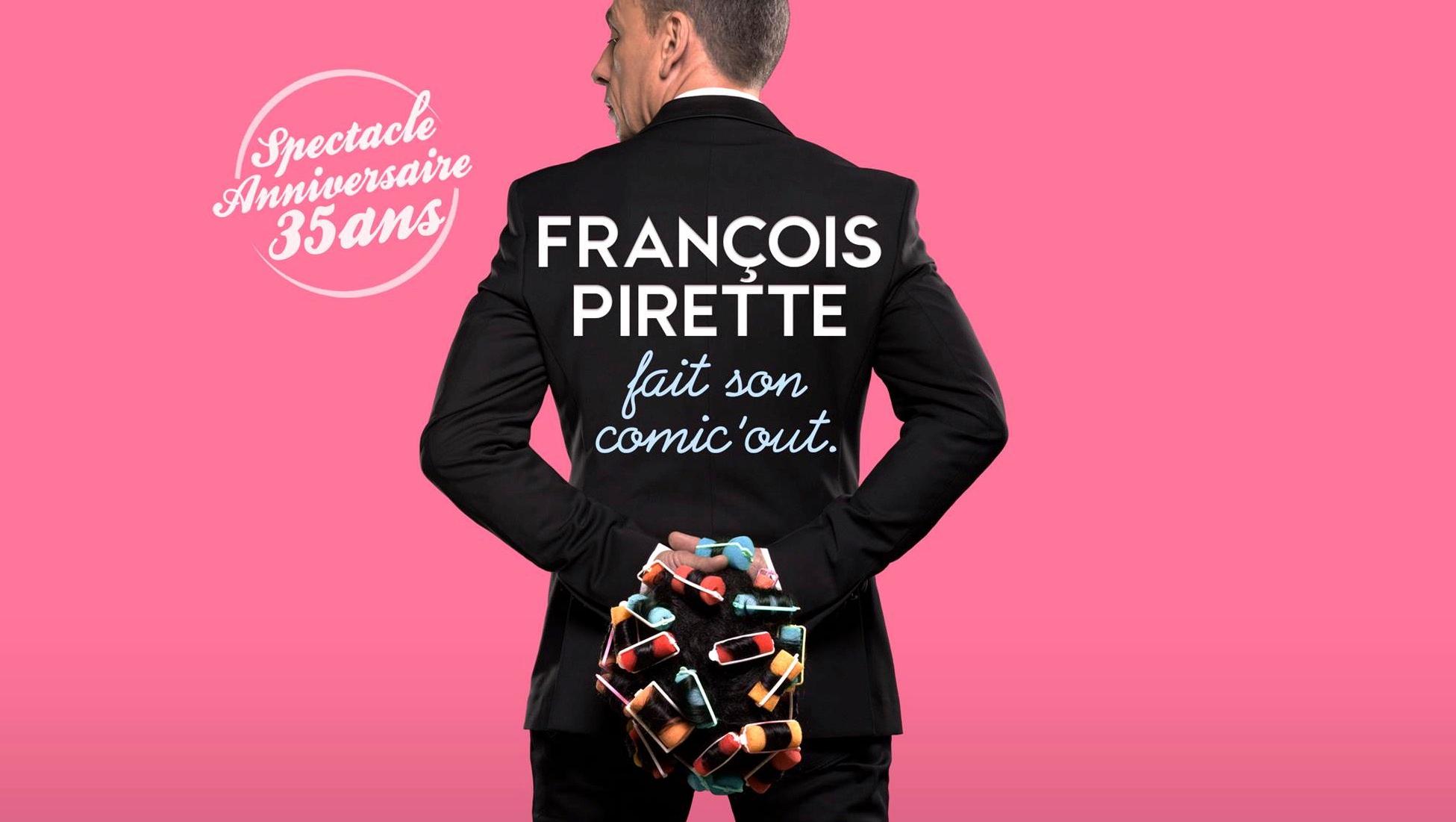 François Pirette en spectacle à La Pommeraie en avril