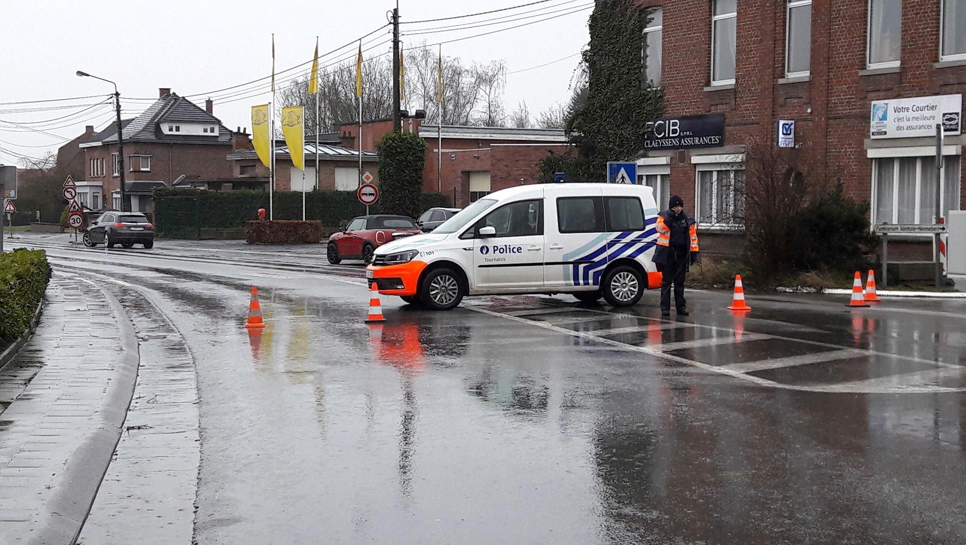Fuite de gaz à Templeuve : la rue de Tournai fermée à la circulation