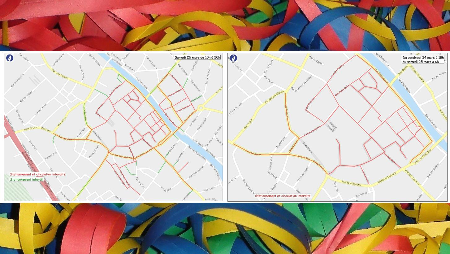 Carnaval : voici où il sera interdit de circuler et de se garer