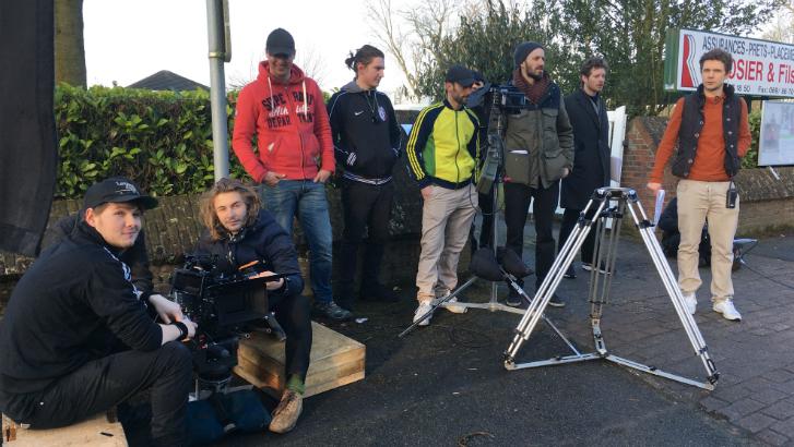 Des étudiants de l'IAD tournent à Frasnes