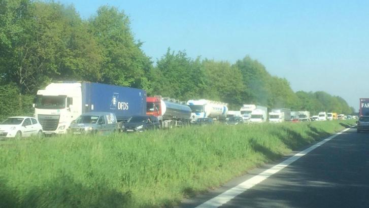 Les travaux de la E42/A8 provoquent d'importantes perturbations