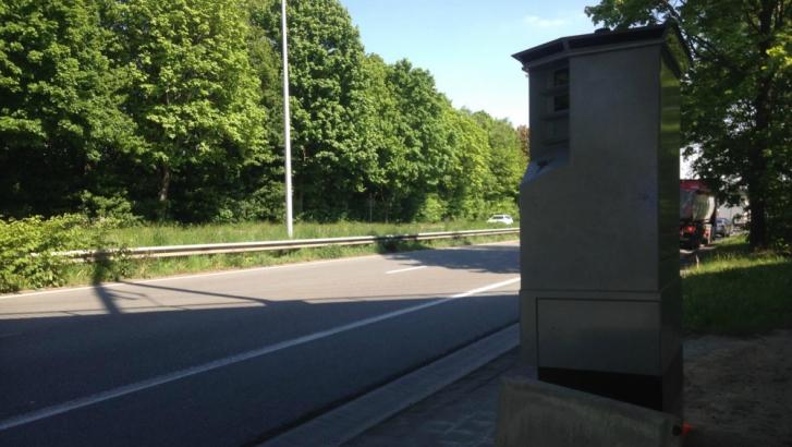 Le lidar déplacé sur la route express