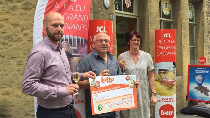Un Péruwelzien remporte le jackpot Lotto d'un million d'euros
