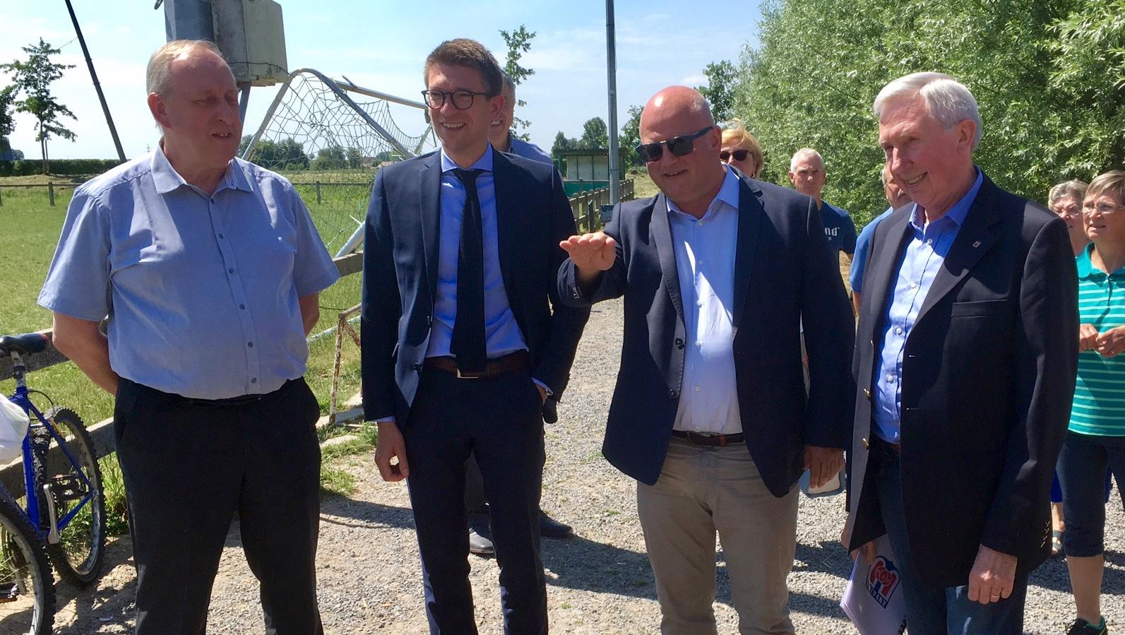 AC Anvaing: 366.000€ pour des nouveaux vestiaires et une nouvelle cafétéria