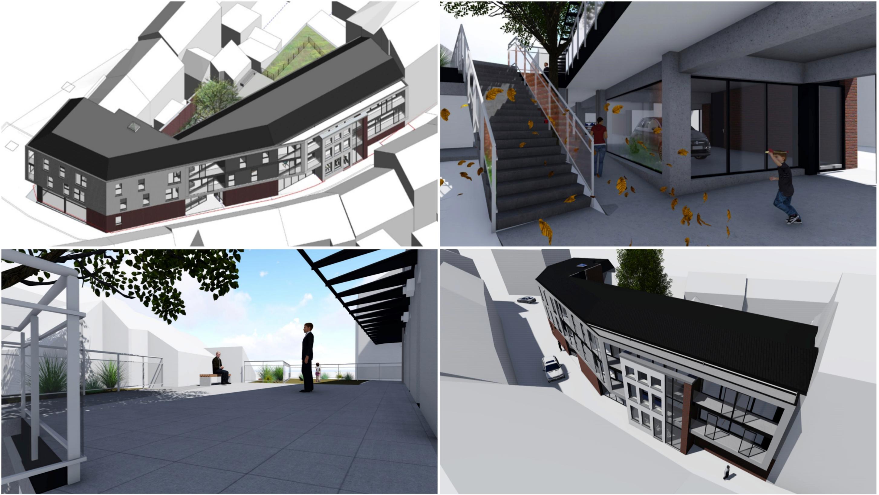 La commune va construire 7 logements et 1 magasin pour redorer l’image du centre