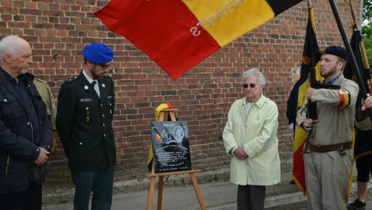 Un hommage rendu au résistant Nandy Gennotte