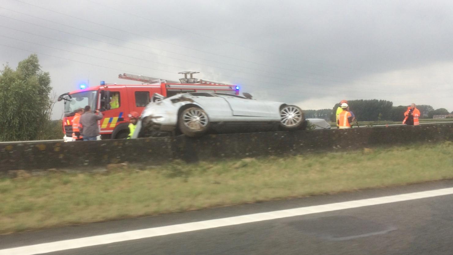 Accident sur l’A17 Mouscron-Tournai: une personne emmenée à l’hôpital