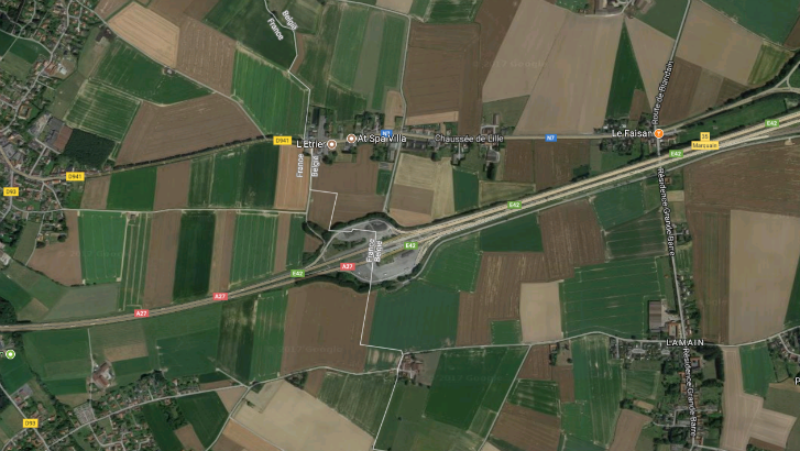 E42/A8 : Fermeture de l’aire autoroutière de Lamain