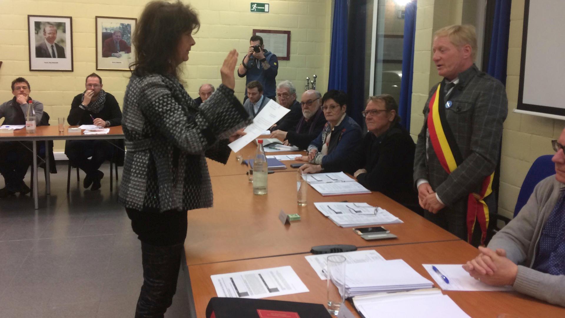Clotilde Colasse remplace Anne-Noëlle Vervaet au conseil communal