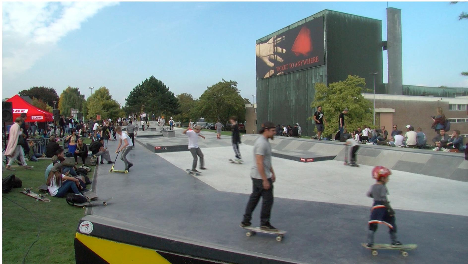 Le skate park de Tournai provisoirement fermé au public