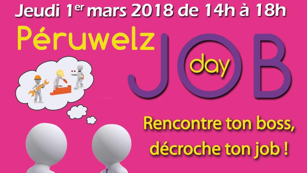 Voici le programme du salon JOBday de Péruwelz