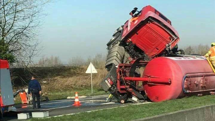 L’autoroute A17 Courtrai-Tournai fermée à la circulation
