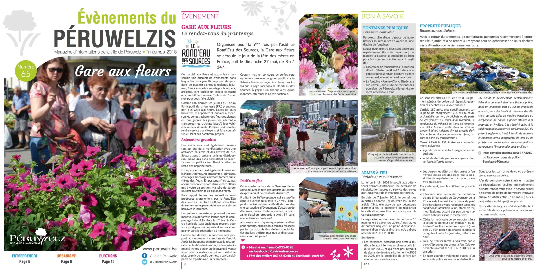 Un bulletin communal new look pour Péruwelz