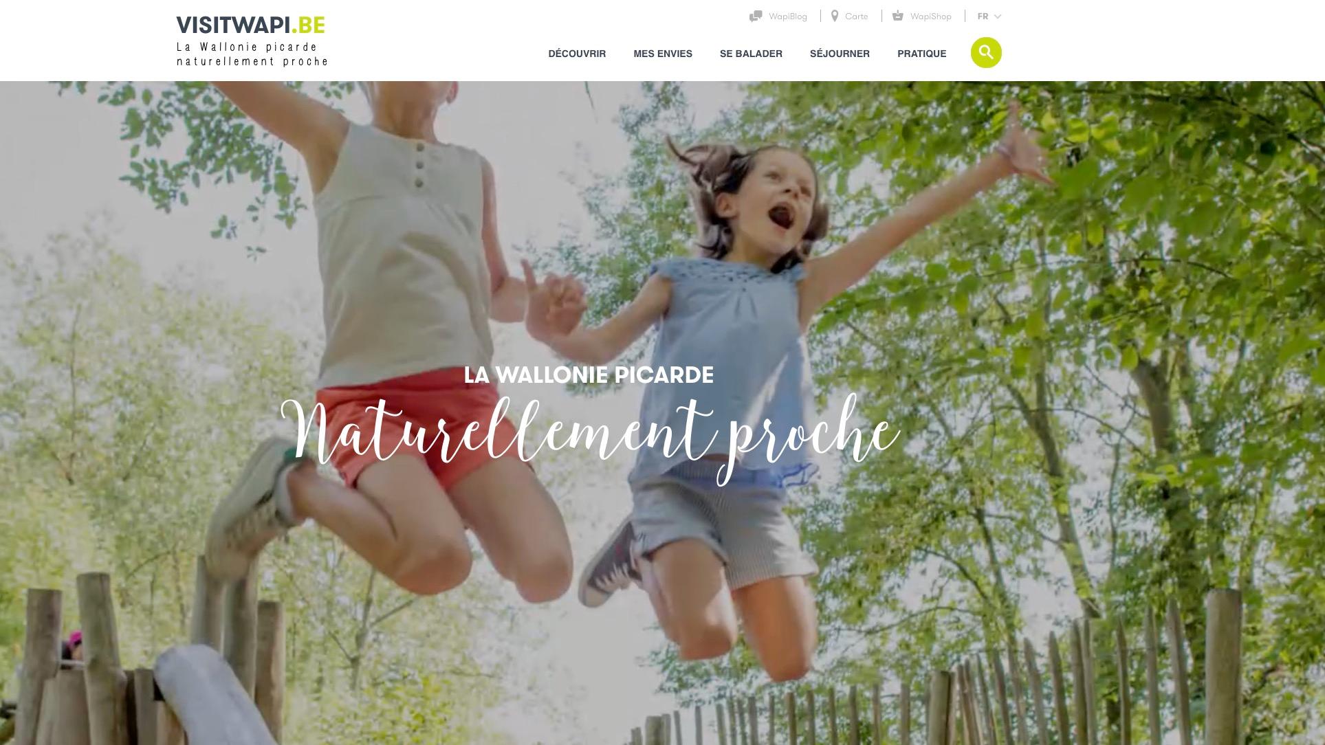 Tourisme en Wallonie picarde: un nouveau site web et des vélos en location