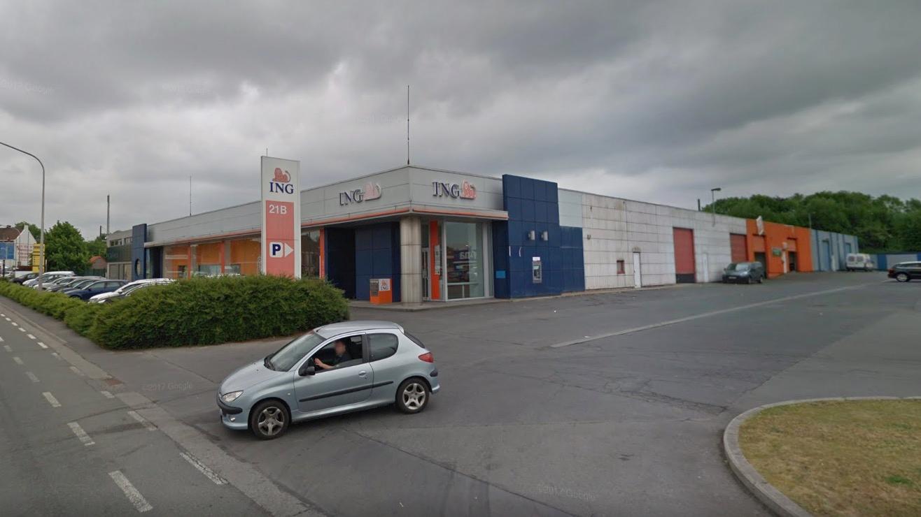 Tentative de cambriolage dans une agence ING à Mouscron