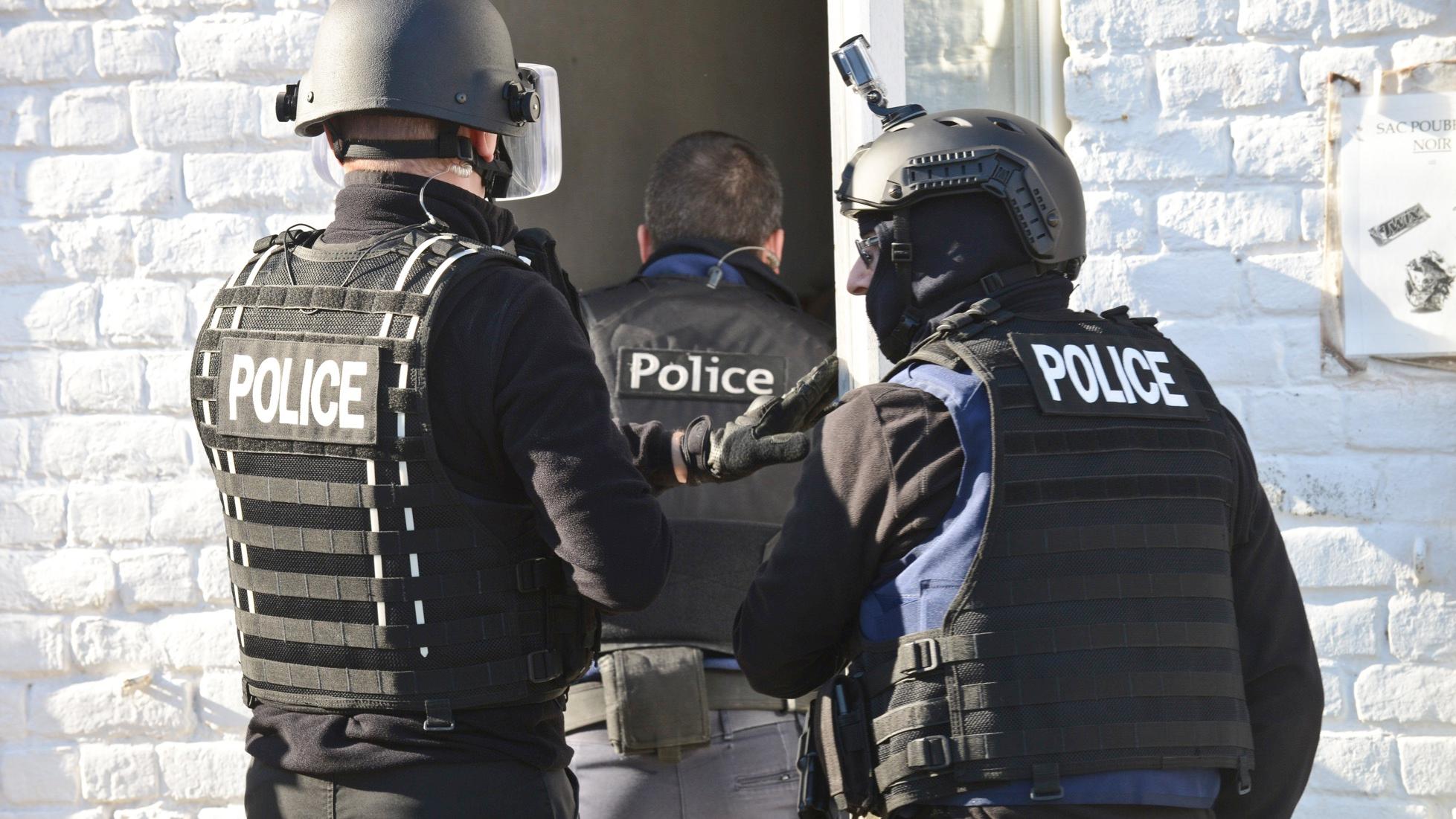 Importantes perquisitions menées par la police judiciaire à Mouscron