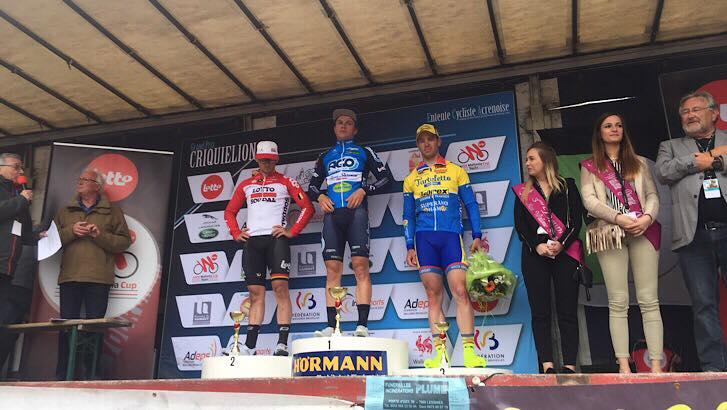 Lionel Taminiaux remporte le GP Criquielion