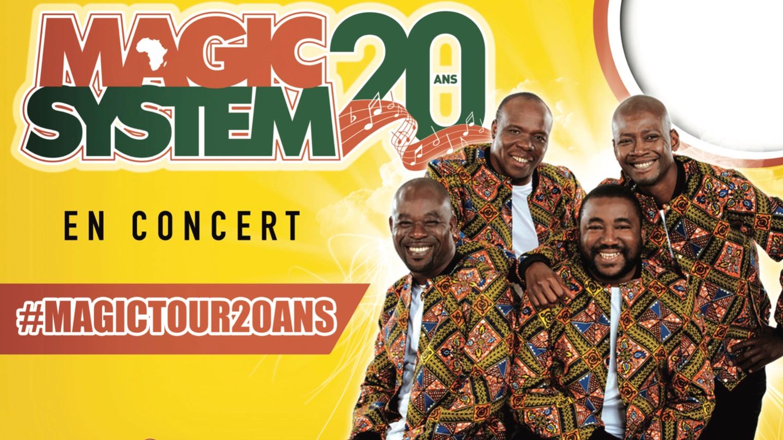 Magic System en concert lors des 24h de Mouscron