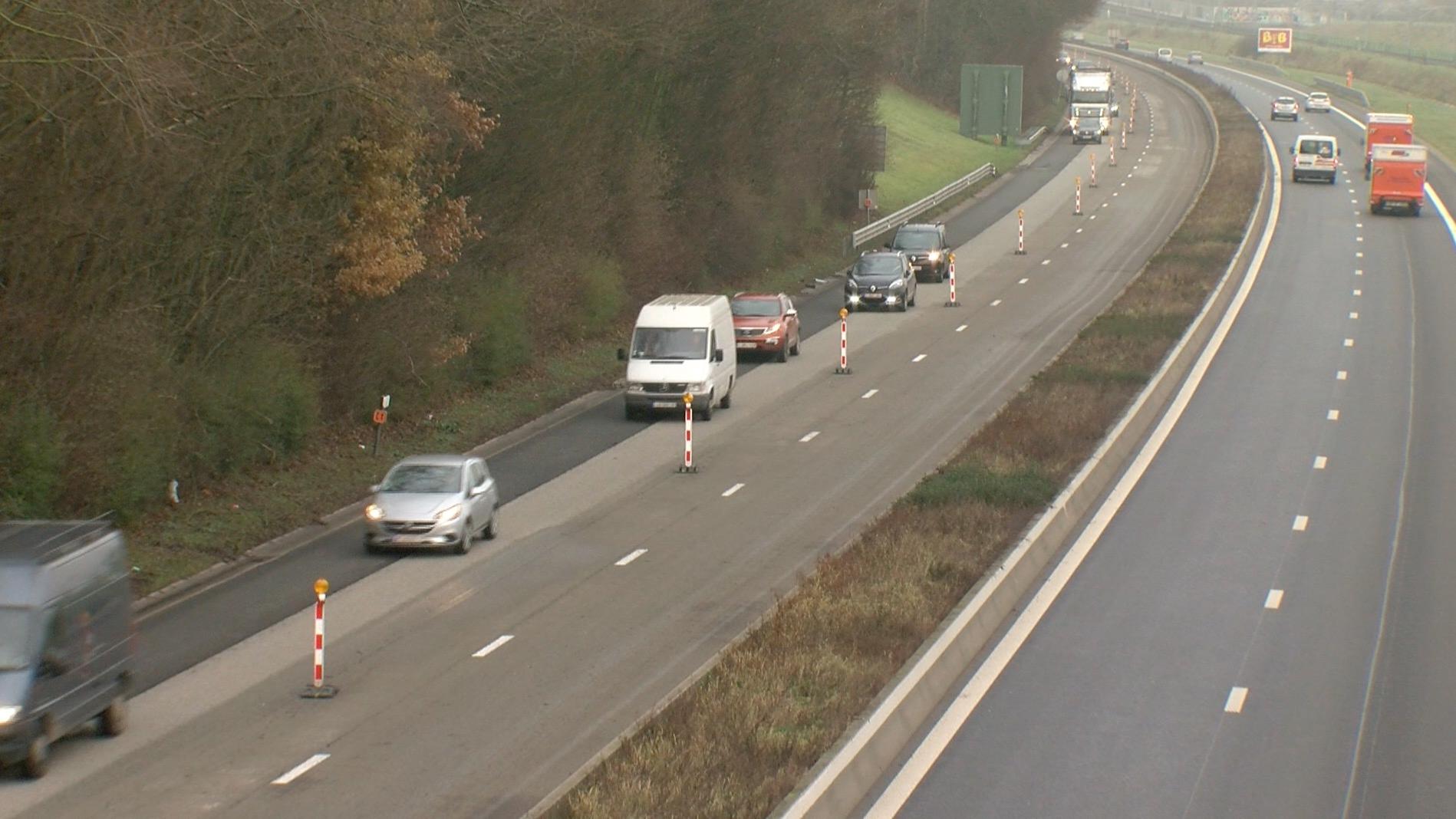 Fin de chantier sur l'A8 entre Tubize et Hoves