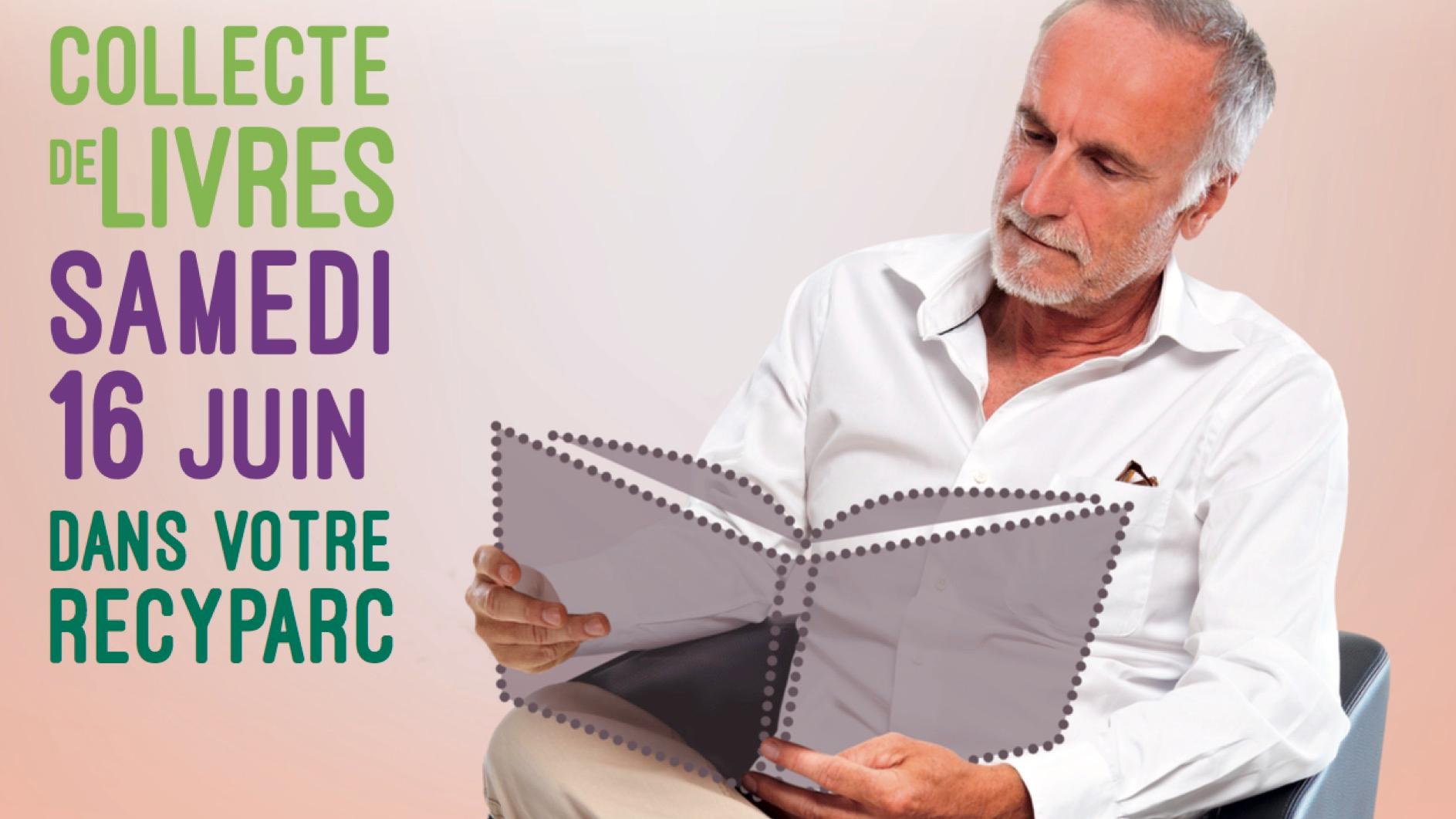 Déposez vos livres dans les recyparcs ce samedi