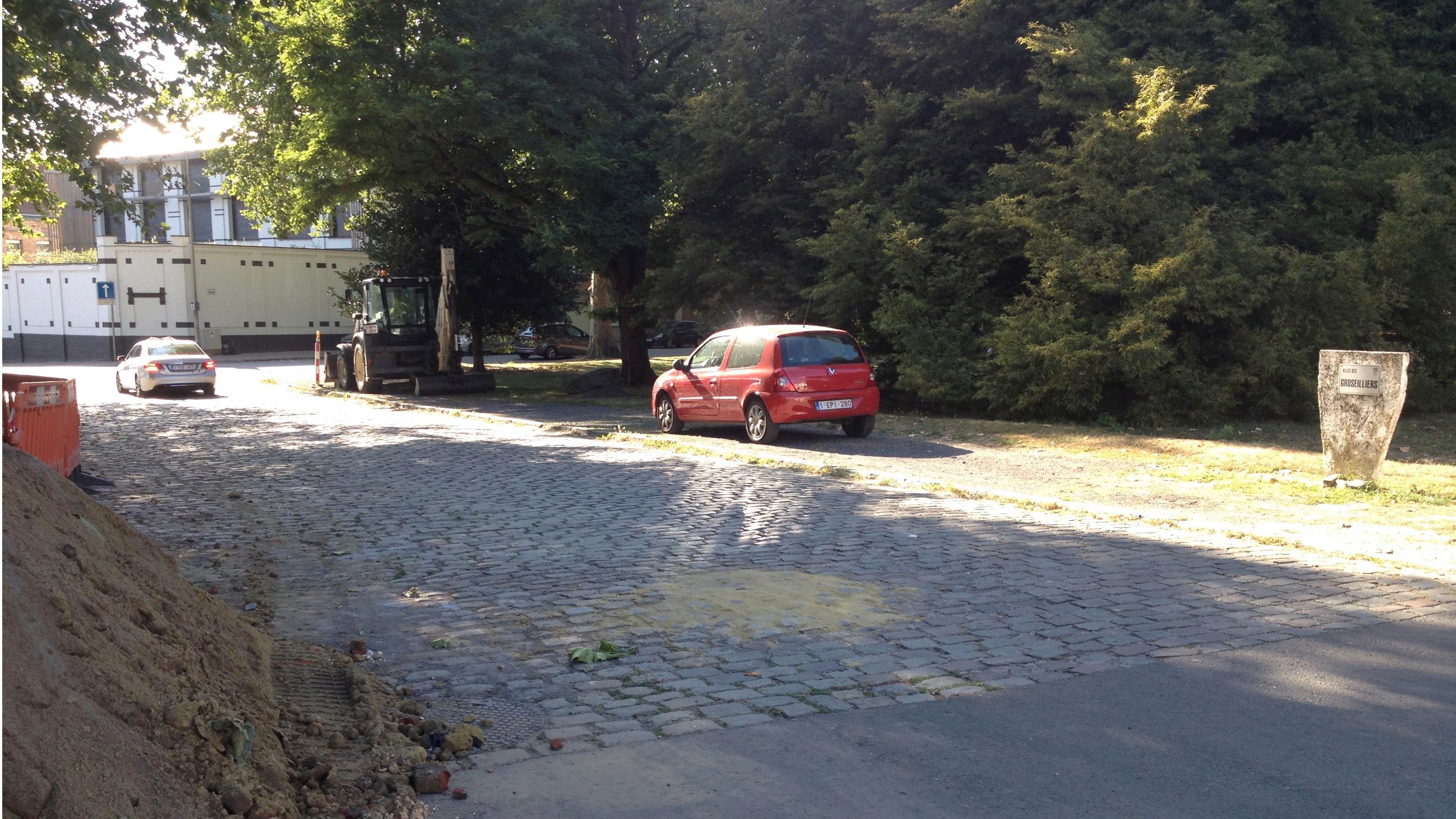 L’allée des Groseilliers interdite à la circulation pour la pose de tarmac