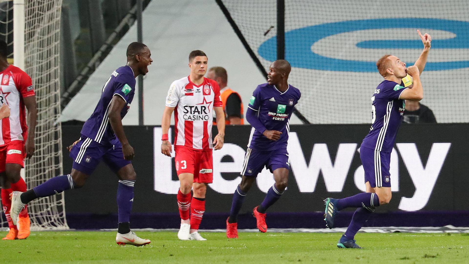 L'Excel Mouscron battu à Anderlecht