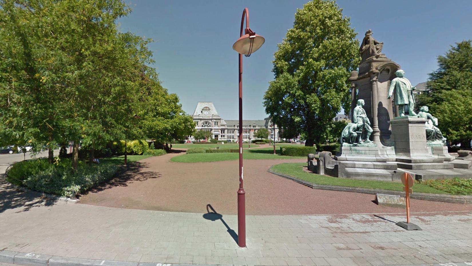 Agression dans le parc de la gare à Tournai