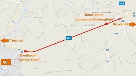 La chaussée de Bruxelles fermée dans les deux sens à partir du 3 septembre